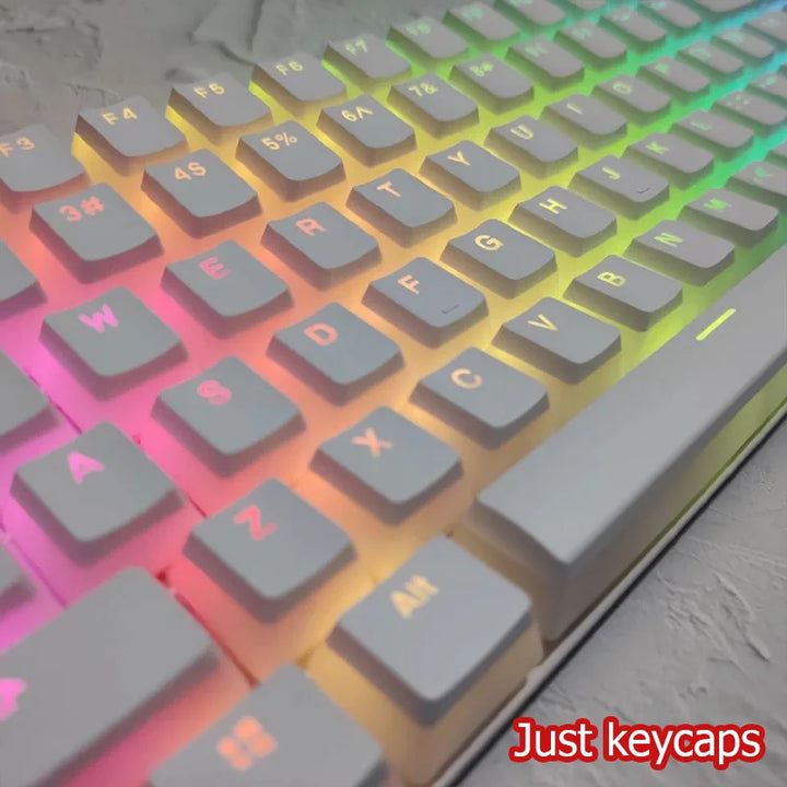 RGB Pudding Keycaps