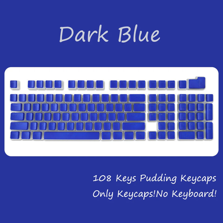 RGB Pudding Keycaps