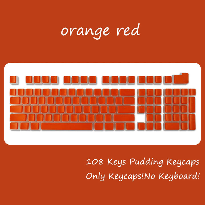 RGB Pudding Keycaps