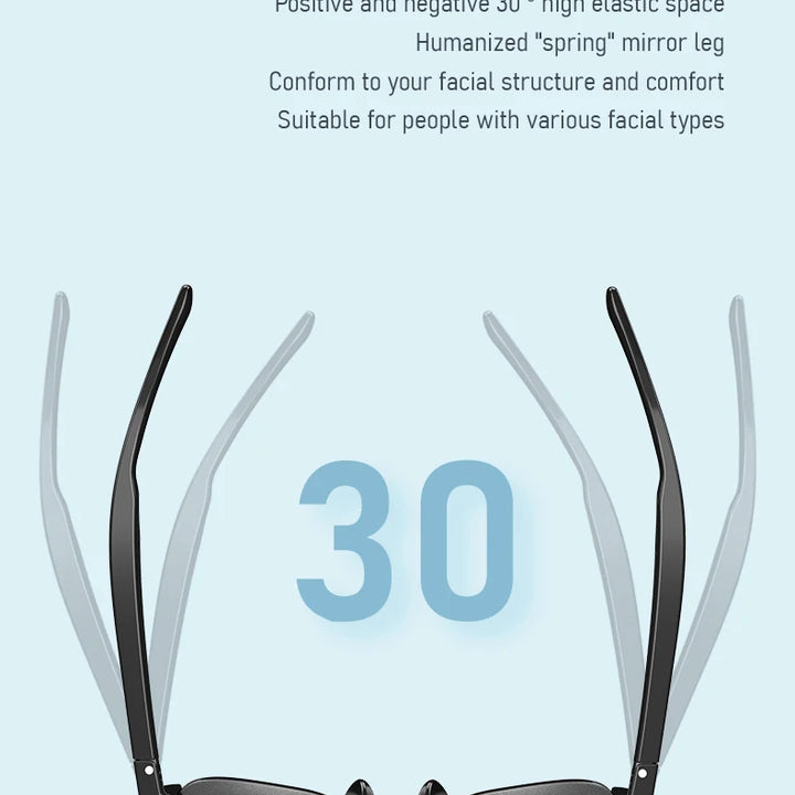 Touch Based Intelligent Bluetooth Glasses with Bone Conduction For Outdoor Sports Calls Sunglasses Business Wireless Headphones