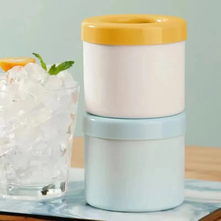 Silicone Ice Cube Mold & Bucket