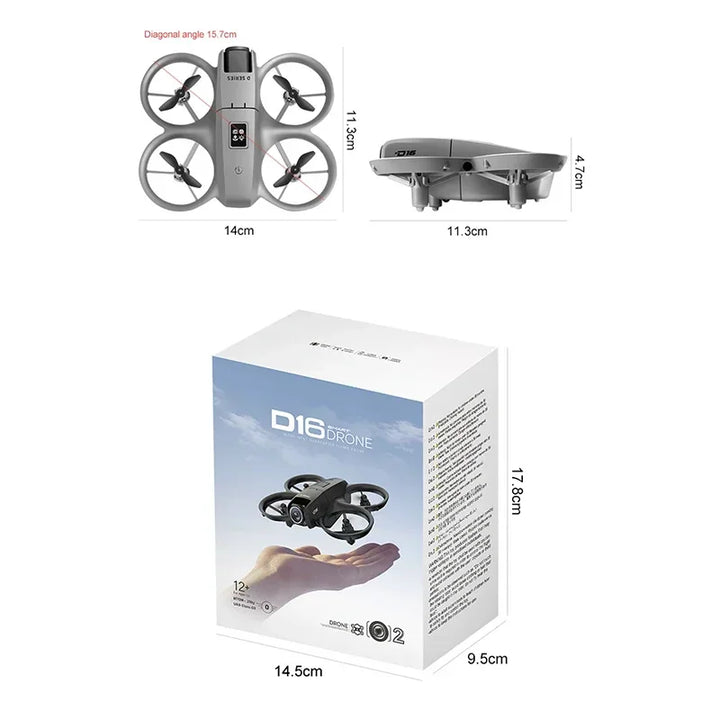 Xiaomi D16 Professional Mini Drone – 8K Camera, GPS Tracking & Brushless Motor