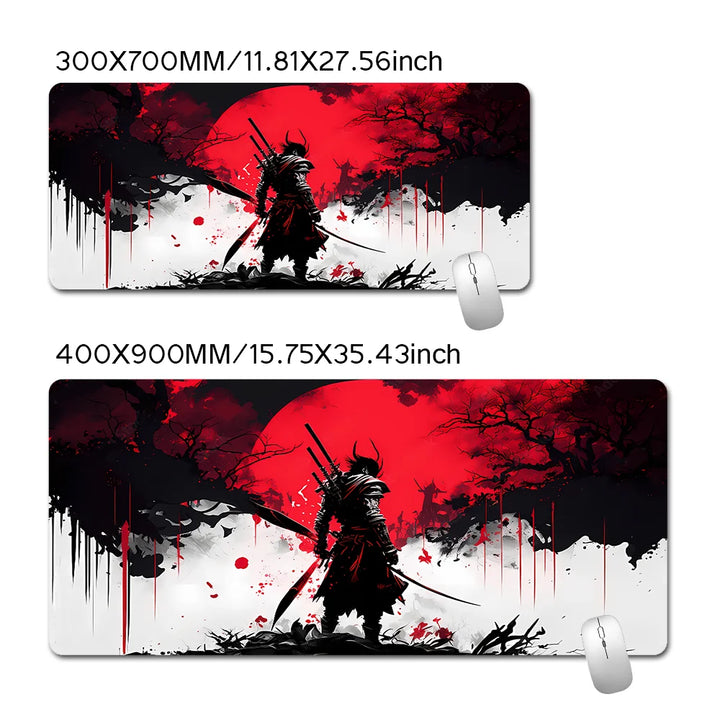 Samurai Warrior Gaming Mouse Pad
