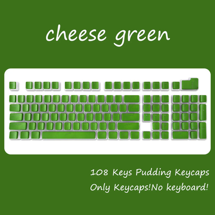 RGB Pudding Keycaps