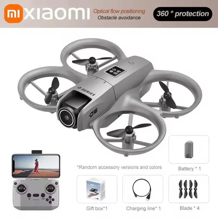 Xiaomi D16 Professional Mini Drone – 8K Camera, GPS Tracking & Brushless Motor