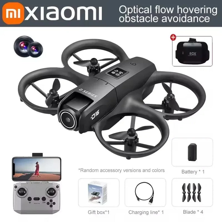 Xiaomi D16 Professional Mini Drone – 8K Camera, GPS Tracking & Brushless Motor