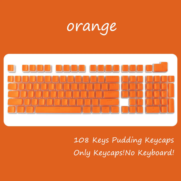 RGB Pudding Keycaps
