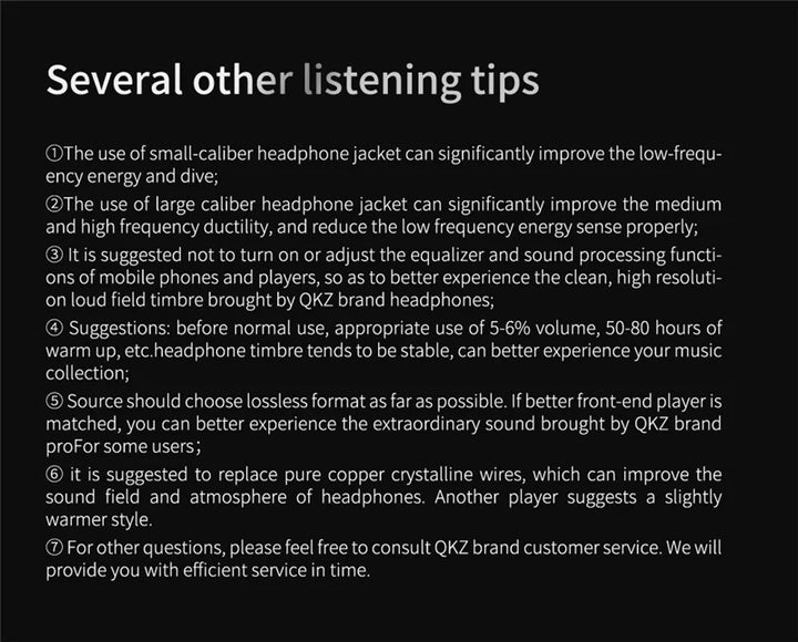 QKZ AK6 Sport Earphones with Powerful Bass – HiFi In-Ear 3.5mm with Microphone