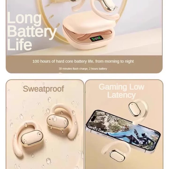 Sport Bluetooth Earphones – Wireless In-Ear Headphones for Running, Gym & Calls