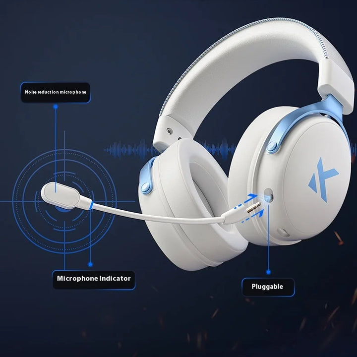 MCHOSE V9 pro Wireless Bluetooth Headset with Three Mode Microphone Noise Reduction Dynamic Sound Low Delay Office And Gaming
