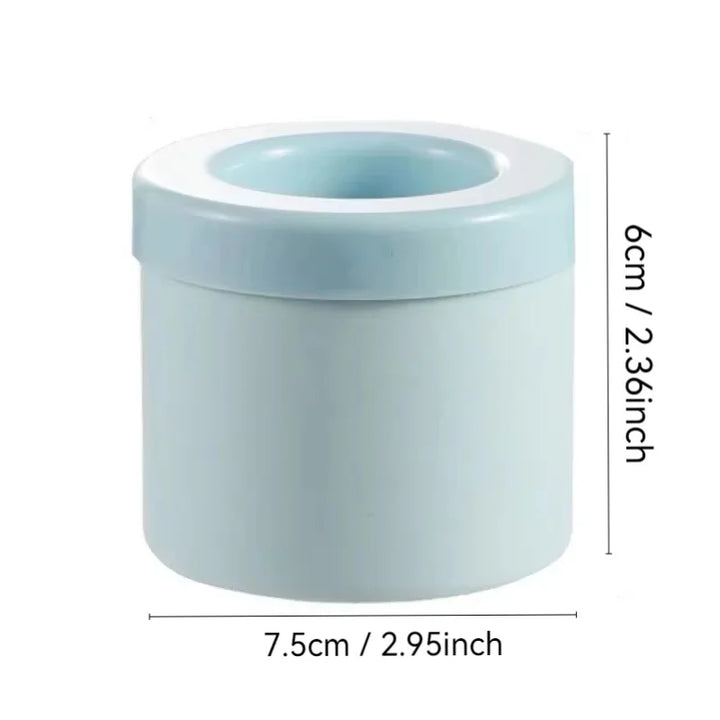 Silicone Ice Cube Mold & Bucket