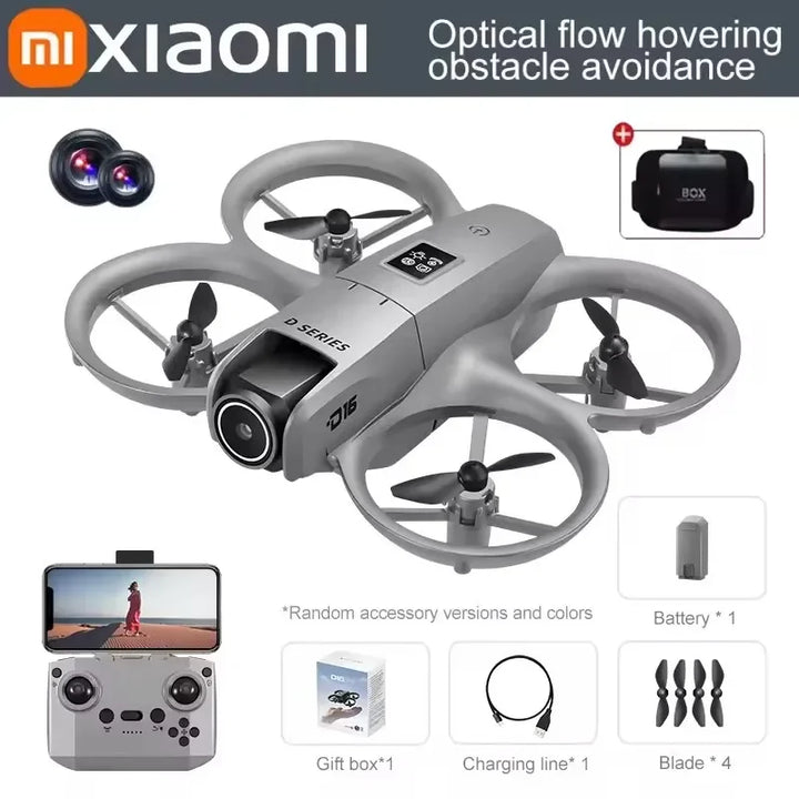 Xiaomi D16 Professional Mini Drone – 8K Camera, GPS Tracking & Brushless Motor