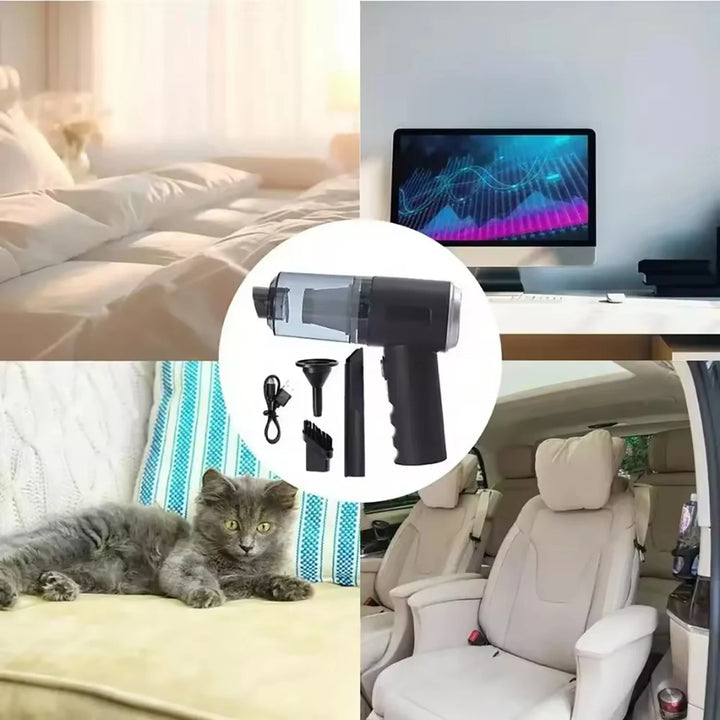 New Wireless 690000Pa Car Vacuum Portabale Cleaner Cordless Handheld Vacuum High-power Vacuum Cleaner For Home Office Car New