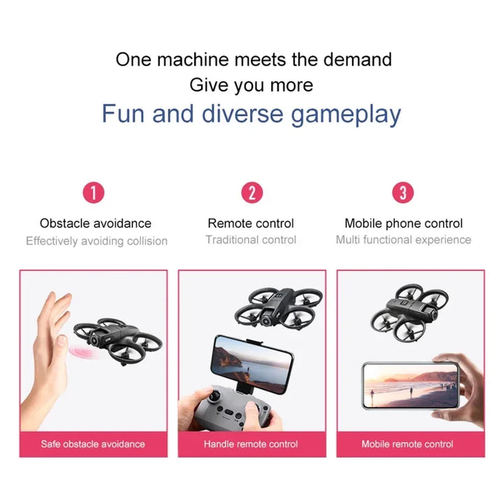 Xiaomi D16 Professional Mini Drone – 8K Camera, GPS Tracking & Brushless Motor